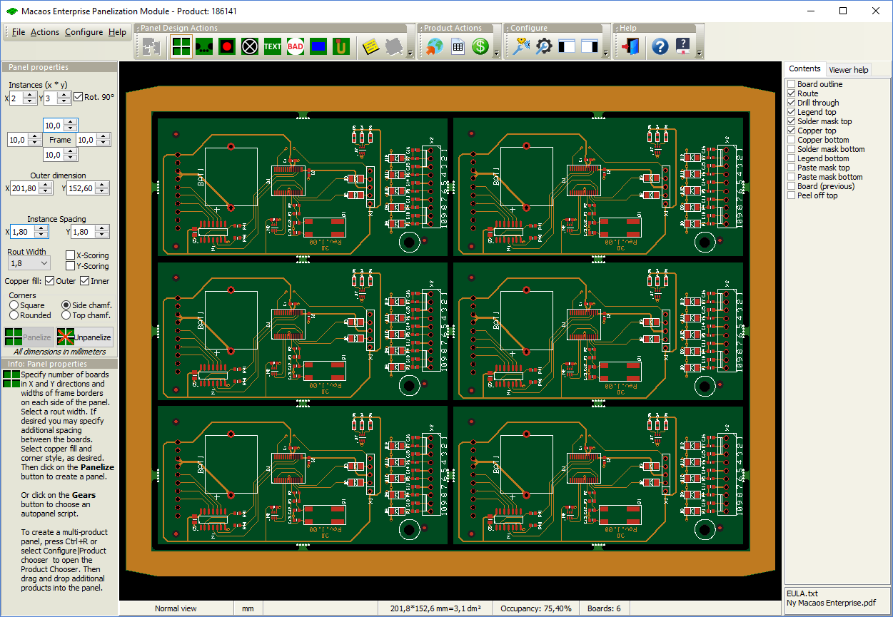 Panelization | Macaos