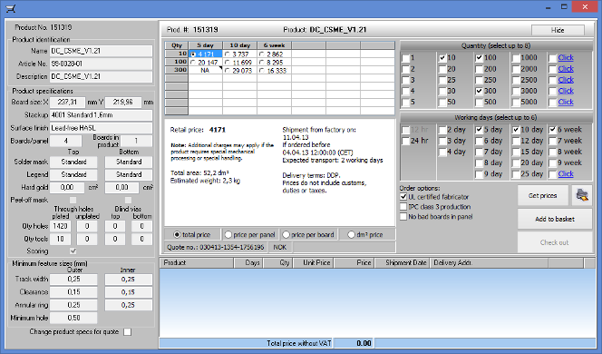 Quotation module